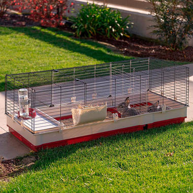 Midwest wabbitat deluxe rabbit home best sale